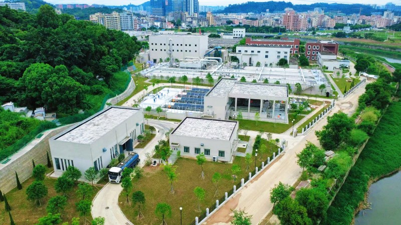 助力“百千万工程”丨凤岗竹塘污水处理厂三期建成投运
